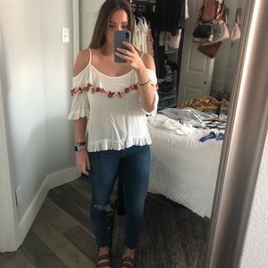Off the shoulder top